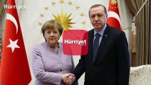 Cumhurbaşkanı Erdoğan, Almanya Başbakanı Merkel'le telefonda görüştü