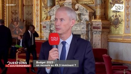 49.3 : "Nous prendrons nos responsabilités quand le débat aura été à son terme", Franck Riester