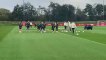 Man Utd in training at Carrington ahead of Europa League tie against Omonia Nicosia