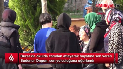 Liseli Sudenur okulun 6. katından atlamış