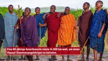 Frau reist 14.000 km, um Maasai-Stammesangehörigen zu heiraten