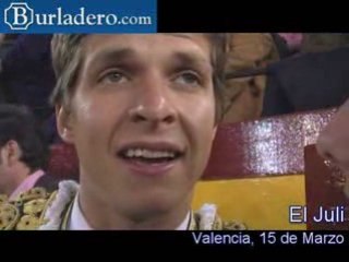 Declaraciones de El Juli en Valencia