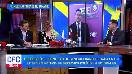 Jesús Ociel Baena, primer magistrade no binarie en América Latina
