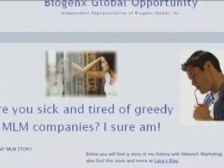 Why I learned to ***HATE*** MLM-Biogenx Global-Network Marke