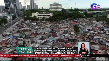 4Ps, kinuwestyon ng ilang senador kung epektibo nga ba para maiahon ang mahihirap | SONA