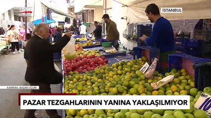 Pazar Tezgahlarının Yanına Yaklaşılmıyor – TGRT Özel Haber