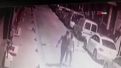 3 kilitle bağlı 80 bin TL'lik motosikleti 10 dakikada çaldılar