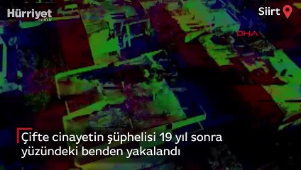 Çifte cinayetin şüphelisi 19 yıl sonra yüzündeki benden yakalandı