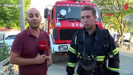 İtfaiye eri Ahmet Davşan, balayını iptal edip yangına geldi