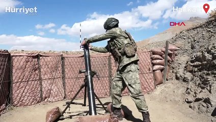 'Hudut Kartalları' sınırı yerli ve milli silahlarla koruyor