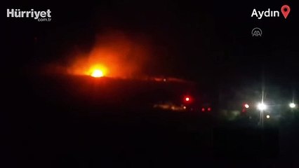 Makilik alanda çıkan yangın söndürüldü