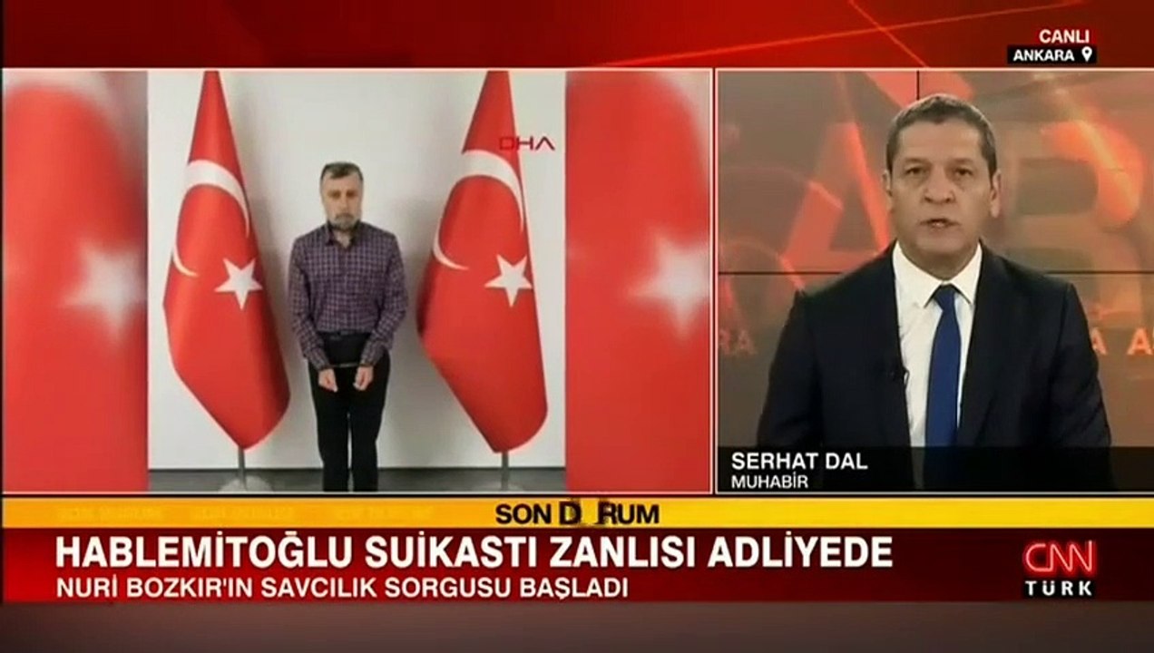 Hablemitoğlu suikastının katil zanlısı Nuri Gökhan Bozkır adliyeye sevk edildi