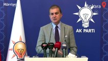 AK Parti Sözcüsü Ömer Çelik, partisinin MYK gündemine ilişkin açıklamalarda bulundu
