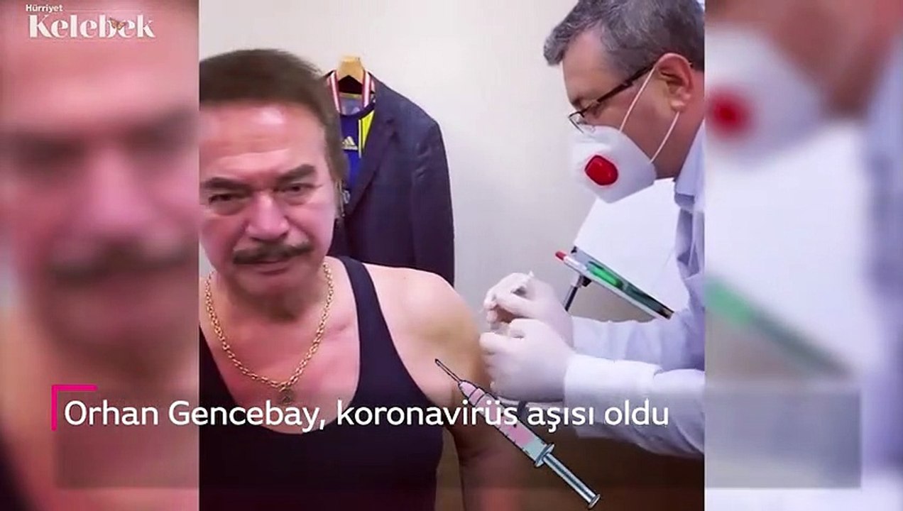 Orhan Baba aşı oldu