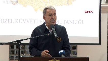 Milli Savunma Bakanı Hulusi Akar, açıklamalarda bulundu