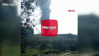 Tuzla'da plastik üretim fabrikasında yangın çıktı