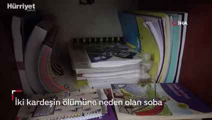 İki kardeşin ölümüne neden olan soba faciasının ardından dram çıktı