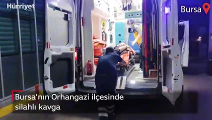 Bursa'da pompalı tüfekli kavga