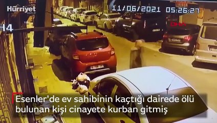 Esenler'de ev sahibinin kaçtığı dairede ölü bulunan kişi cinayete kurban gitmiş