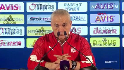 Rıza Çalımbay: Takımımla gurur duyuyorum