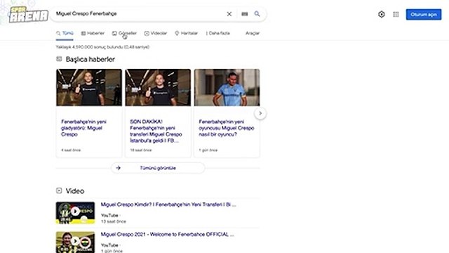 Fenerbahçe Crespo'yu böyle açıkladı