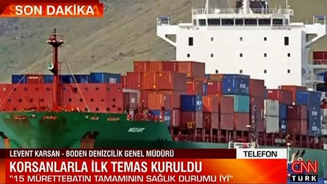 Korsanlarla ilk temas kuruldu