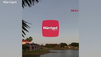 Paniğe neden olan görüntü! Kısa sürede binlerce kişi izledi