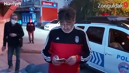 Husumetli olduğu kişinin aracına böyle saldırdı