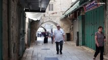 شاهد: إضراب وعصيان مدني في القدس الشرقية تضامنا مع أهالي مخيم شعفاط المحاصر منذ خمسة أيام