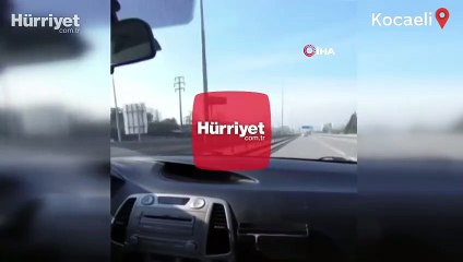 Makas atarken kaza yaptılar! Korku dolu o anlar kamerada
