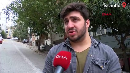 Esenyurt'ta yarı çıplak koşup hırsızı yakaladı O anlar kamerada