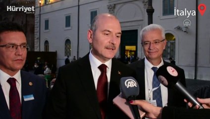 İçişleri Bakanı Soylu, Akdeniz Parlamenterler Asamblesi'nin KADES'e verdiği ödülü aldı