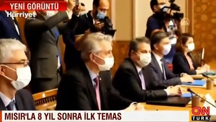 Mısır'la 8 yıl sonra ilk temas
