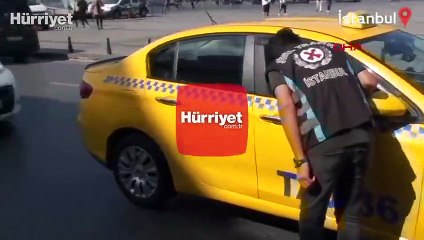 İstanbul'da taksi denetimi! Bu kez de 'uzun mesafe' bahanesi
