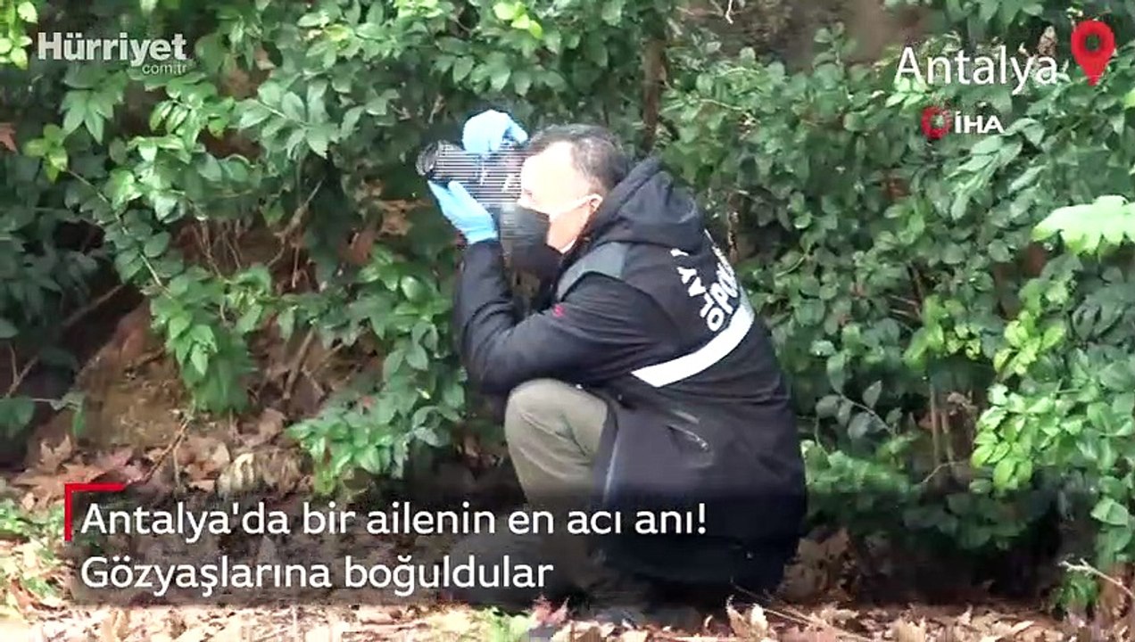 Antalya'da bir ailenin en acı anı! Gözyaşlarına boğuldular