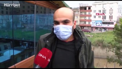 Esenyurt'ta Haramidere her gün farklı bir renkte akıyor