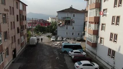 Son dakika haber | Karabük'te meydana gelen patlamanın boyutu gündüz ortaya çıktı