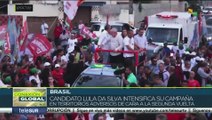 Lula da Silva intensifica su campaña en territorios adversos