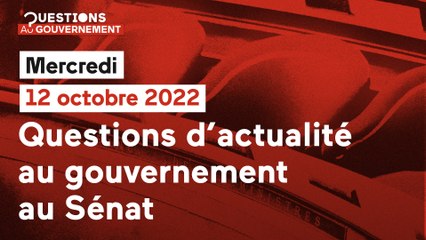 QUESTIONS D'ACTUALITÉ AU GOUVERNEMENT AU SÉNAT + Budget des sports (12/10/2022)