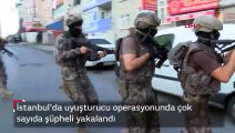 İstanbul'da uyuşturucu operasyonunda çok sayıda şüpheli yakalandı