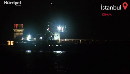 İstanbul Boğazı'nda arıza yapan yük gemisi için emniyet tedbiri alındı