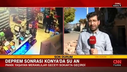 Konya'daki deprem sonrası son durum