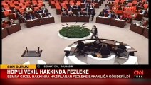 HDP'li vekil Semra Güzel hakkında hazırlanan fezleke Bakanlığa gönderildi