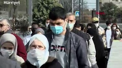 İstanbul'da kısıtlama öncesi trafik yoğunluğu oluştu