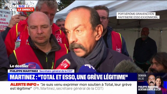 Philippe Martinez (CGT): Je ne crois pas que les Français soient heureux, sinon il n'y aurait pas autant de grèves dans ce pays