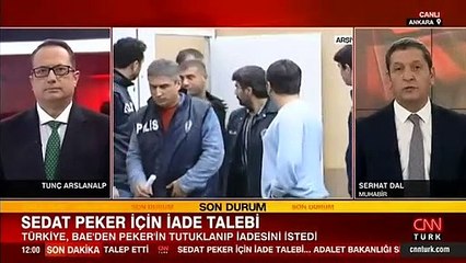 Sedat Peker için kırmızı bülten kararı