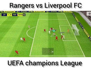 Rangers vs Liverpool FC UEFA champions League.