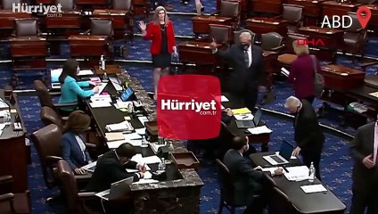 ABD Temsilciler Meclisi'nde 'maskeye veda' kutlaması