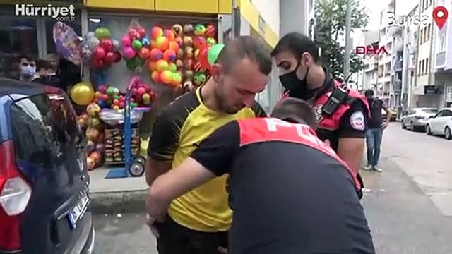 Bursa'da kovalamaca kazayla bitti! O anlar kamerada