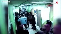 Konya'da temizlik personeli kılığına giren polis, şüpheliyi doğum hastanesinde yakaladı